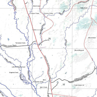 Getlost Map SF5502 CHARTERS TOWERS Australia Touring Map V15 1:250,000