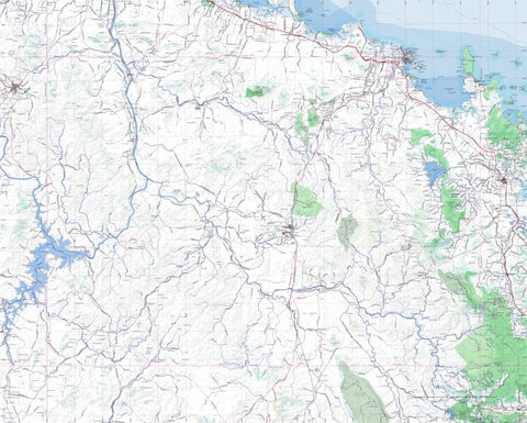 Getlost Map SF5503 BOWEN Australia Touring Map V15 1:250,000
