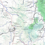 Getlost Map SF5503 BOWEN Australia Touring Map V15 1:250,000