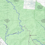 Getlost Map SF5501 HUGHENDEN Australia Touring Map V15 1:250,000