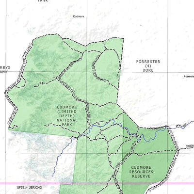 Getlost Map SF5510 GALILEE Australia Touring Map V15 1:250,000