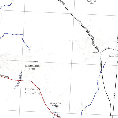 Getlost Map SG5402 MACHATTIE Australia Touring Map V15 1:250,000
