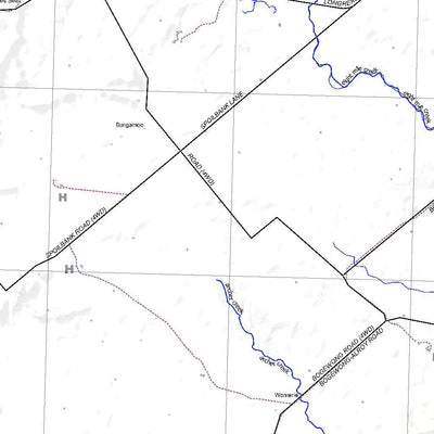 Getlost Map SF5416 MANEROO Australia Touring Map V15 1:250,000
