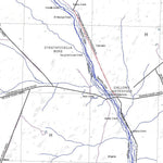 Getlost Map SF5416 MANEROO Australia Touring Map V15 1:250,000