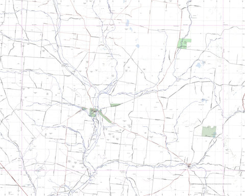 Getlost Map SF5509 MUTTABURRA Australia Touring Map V15 1:250,000