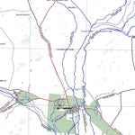 Getlost Map SF5509 MUTTABURRA Australia Touring Map V15 1:250,000