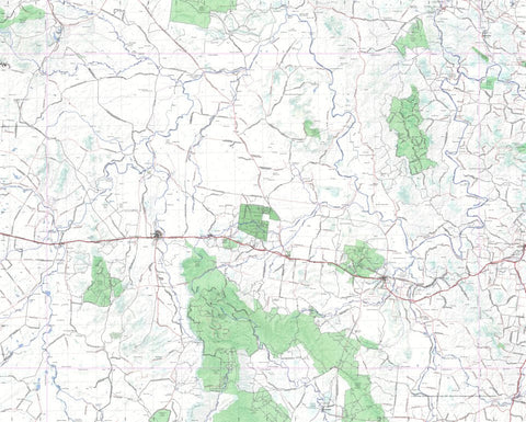 Getlost Map SF5516 DUARINGA Australia Touring Map V15 1:250,000