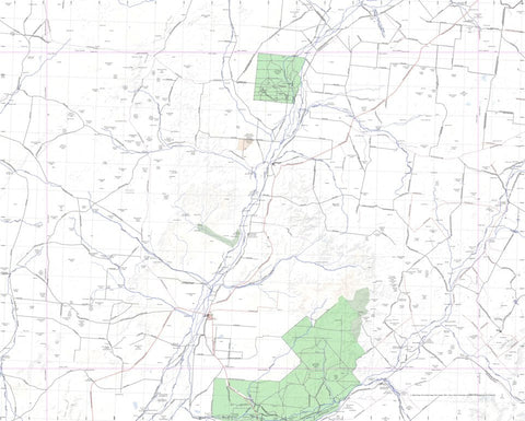 Getlost Map SG5404 JUNDAH Australia Touring Map V15 1:250,000