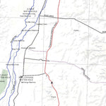 Getlost Map SG5404 JUNDAH Australia Touring Map V15 1:250,000