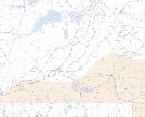 Getlost Map SG5406 BETOOTA Australia Touring Map V15 1:250,000