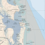 Getlost Map SF5609 PORT CLINTON Australia Touring Map V15 1:250,000