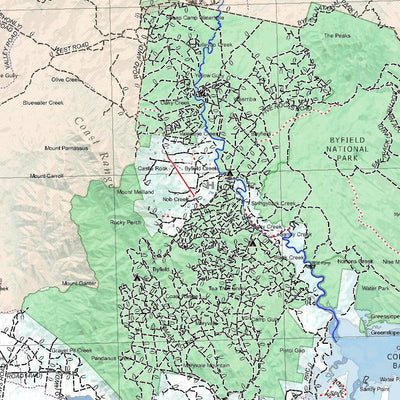 Getlost Map SF5609 PORT CLINTON Australia Touring Map V15 1:250,000