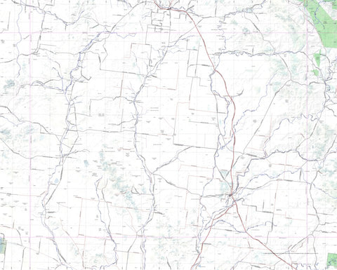 Getlost Map SG5506 AUGATHELLA Australia Touring Map V15 1:250,000