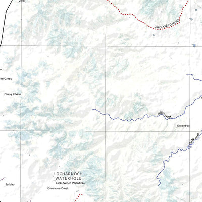 Getlost Map SF5514 JERICHO Australia Touring Map V15 1:250,000