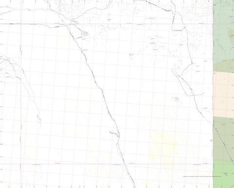 Getlost Map SF5316 HAY RIVER Australia Touring Map V15 1:250,000