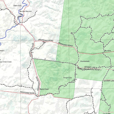 Getlost Map SG5507 EDDYSTONE Australia Touring Map V15 1:250,000