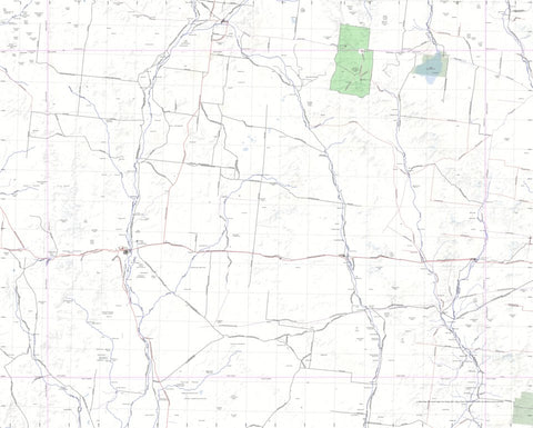 Getlost Map SG5509 QUILPIE Australia Touring Map V15 1:250,000