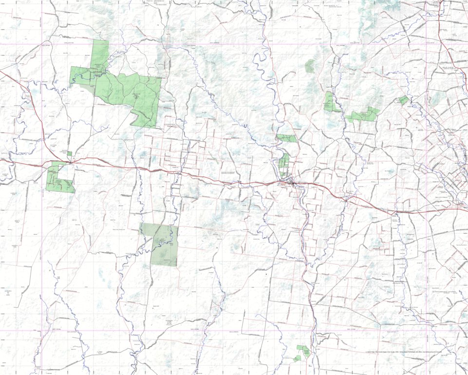 Getlost Map SG5511 MITCHELL Australia Touring Map V15 1:250,000 by ...