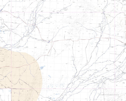 Getlost Map SG5407 CANTERBURY Australia Touring Map V15 1:250,000