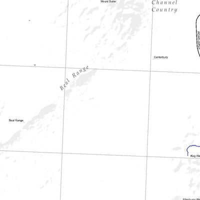 Getlost Map SG5407 CANTERBURY Australia Touring Map V15 1:250,000