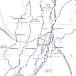 Getlost Map SG5407 CANTERBURY Australia Touring Map V15 1:250,000