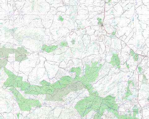 Getlost Map SG5503 SPRINGSURE Australia Touring Map V15 1:250,000