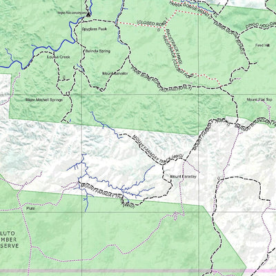 Getlost Map SG5503 SPRINGSURE Australia Touring Map V15 1:250,000