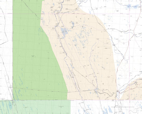 Getlost Map SG5405 BIRDSVILLE Australia Touring Map V15 1:250,000