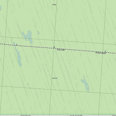 Getlost Map SG5405 BIRDSVILLE Australia Touring Map V15 1:250,000
