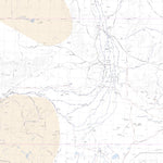 Getlost Map SG5415 DURHAM DOWNS Australia Touring Map V15 1:250,000