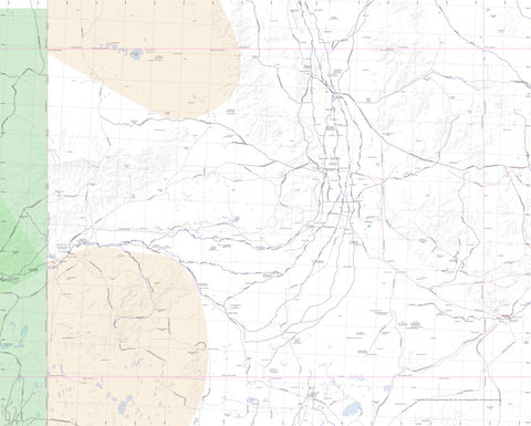Getlost Map SG5415 DURHAM DOWNS Australia Touring Map V15 1:250,000