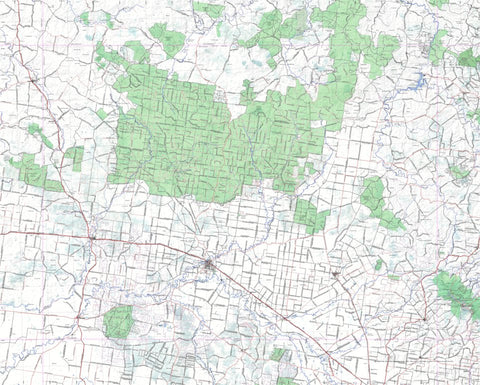 Getlost Map SG5609 CHINCHILLA Australia Touring Map V15 1:250,000