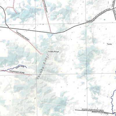 Getlost Map SG5516 SURAT Australia Touring Map V15 1:250,000