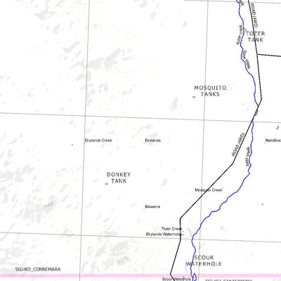 Getlost Map SG5403 CONNEMARA Australia Touring Map V15 1:250,000