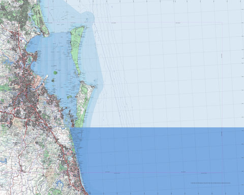 Getlost Map SG5615 BRISBANE Australia Touring Map V15 1:250,000