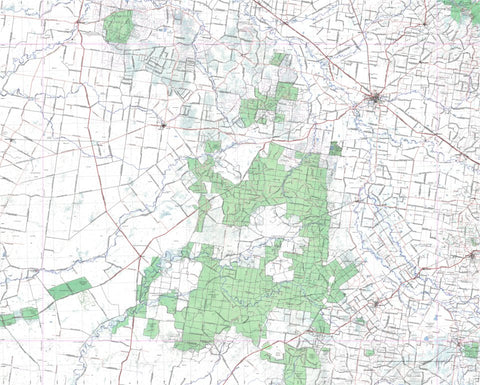 Getlost Map SG5613 DALBY Australia Touring Map V15 1:250,000