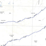 Getlost Map SG5408 WINDORAH Australia Touring Map V15 1:250,000