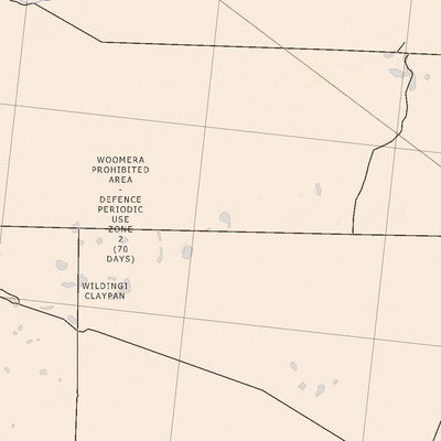 Getlost Map SH5306 COOBER PEDY Australia Touring Map V15 1:250,000