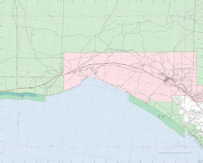 Getlost Map SH5216 NULLARBOR Australia Touring Map V15 1:250,000