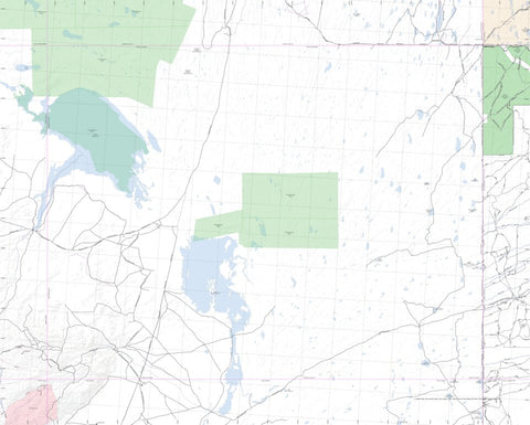 Getlost Map SH5406 CALLABONNA Australia Touring Map V15 1:250,000