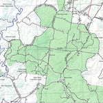 Getlost Map SG5605 MUNDUBBERA Australia Touring Map V15 1:250,000