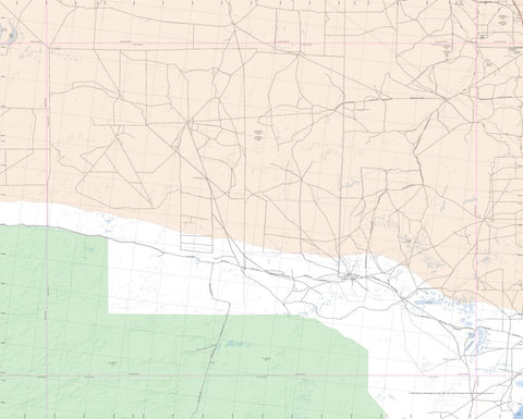 Getlost Map SH5310 TARCOOLA Australia Touring Map V15 1:250,000