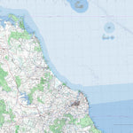 Getlost Map SG5602 BUNDABERG Australia Touring Map V15 1:250,000