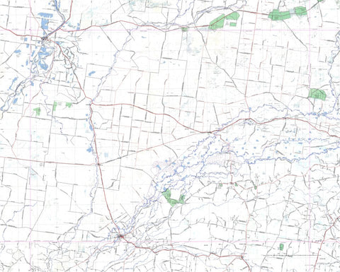 Getlost Map SH5504 ST GEORGE Australia Touring Map V15 1:250,000
