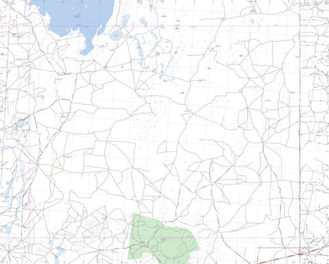 Getlost Map SH5414 CURNAMONA Australia Touring Map V15 1:250,000