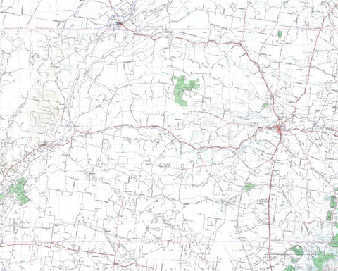 Getlost Map SH5508 MOREE Australia Touring Map V15 1:250,000
