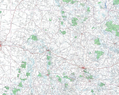 Getlost Map SH5605 INVERELL Australia Touring Map V15 1:250,000