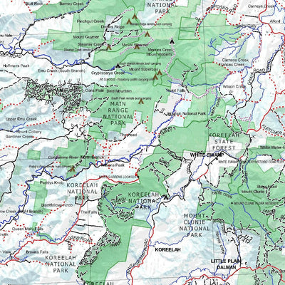 Getlost Map SH5602 WARWICK Australia Touring Map V15 1:250,000