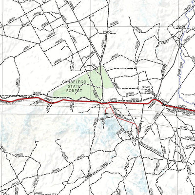Getlost Map SH5514 COBAR Australia Touring Map V15 1:250,000