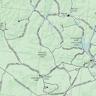 Getlost Map SI5303 YARDEA Australia Touring Map V15 1:250,000